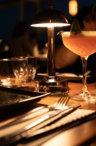 Honey Lemon Rum Cocktail