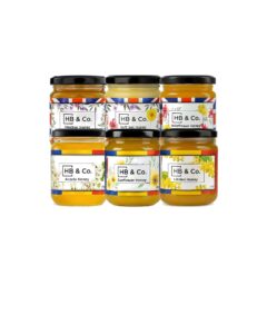 Vasetti di miele assortiti da HoneyBee & Co.