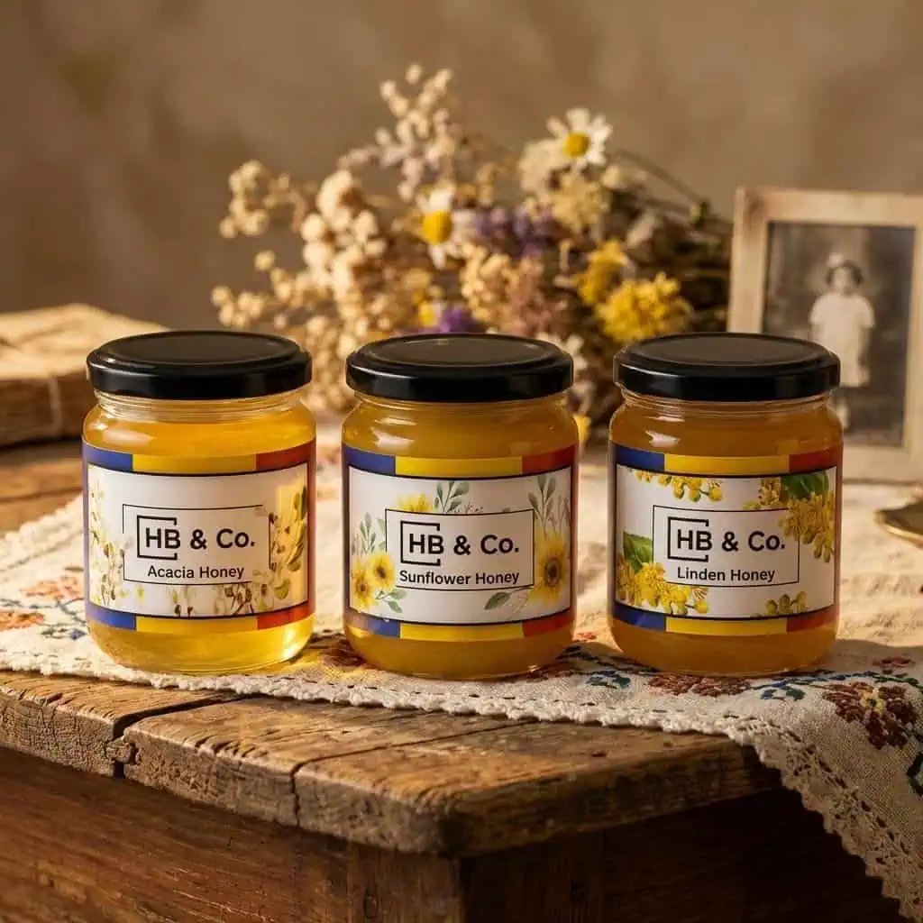 Set regalo al miele 10 Bundle del patrimonio rumeno