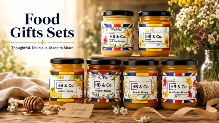 Coffrets cadeaux gastronomiques artisanaux : des coffrets de miel britannique pour tous les gourmets